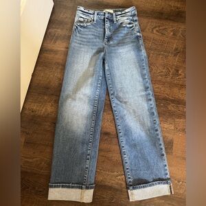 Stylish Denim Women's Straight Leg Jeans
